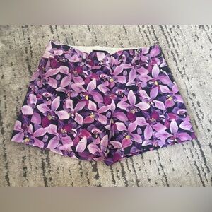 NWT Lands End floral shorts—size 2